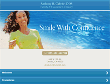 Tablet Screenshot of anthonycabebedds.com